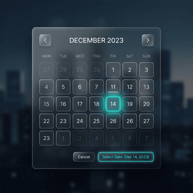 Calendar Availability