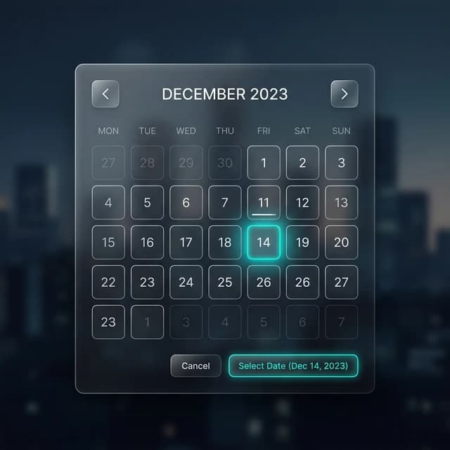 Calendar Availability