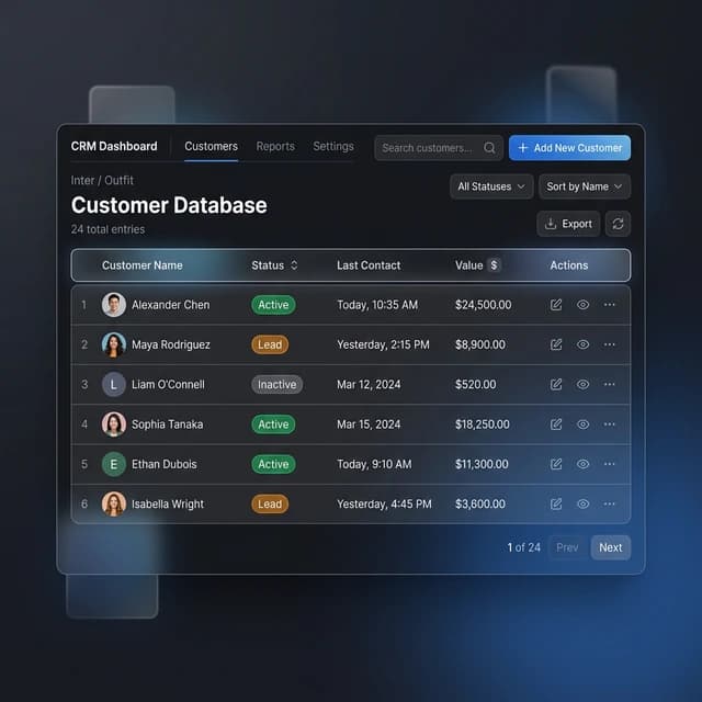 Customer Database